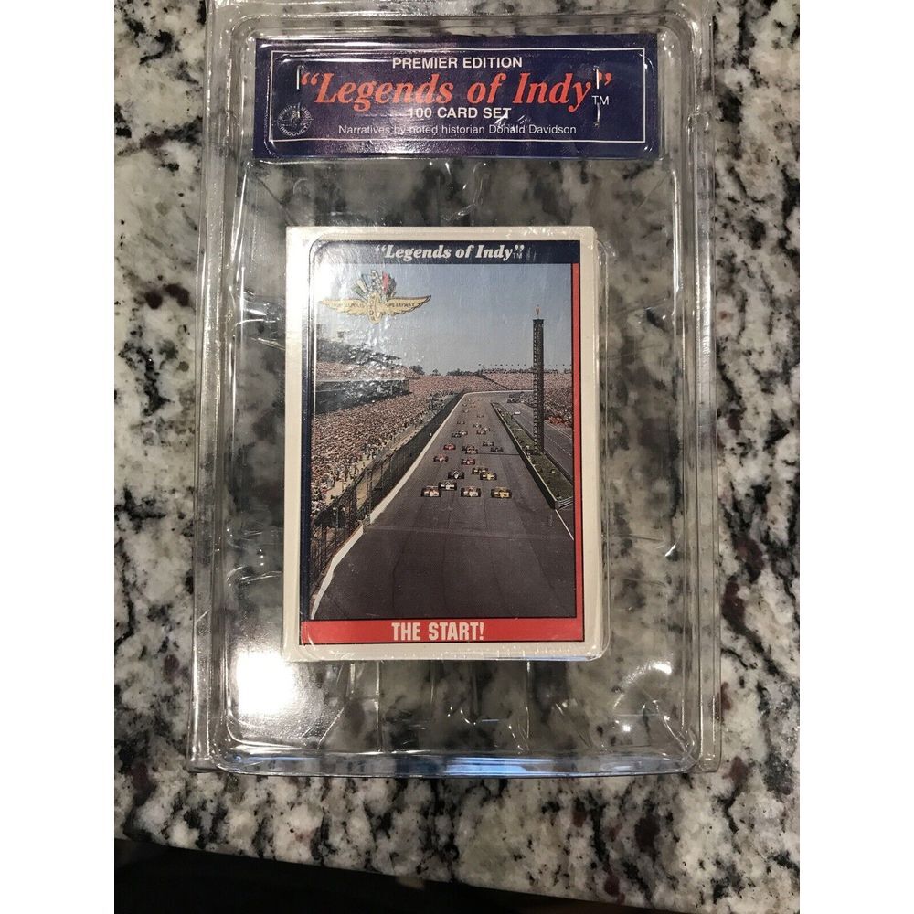 Indianapolis Card Set Legends Of Indy Motor Speedway Premier Edition 100 Sealed